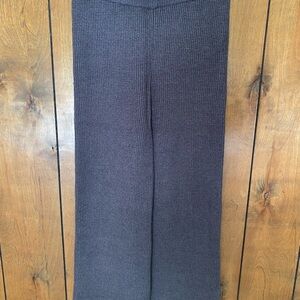 Mayoral Ribbed Knit Pants - Charcoal Gray